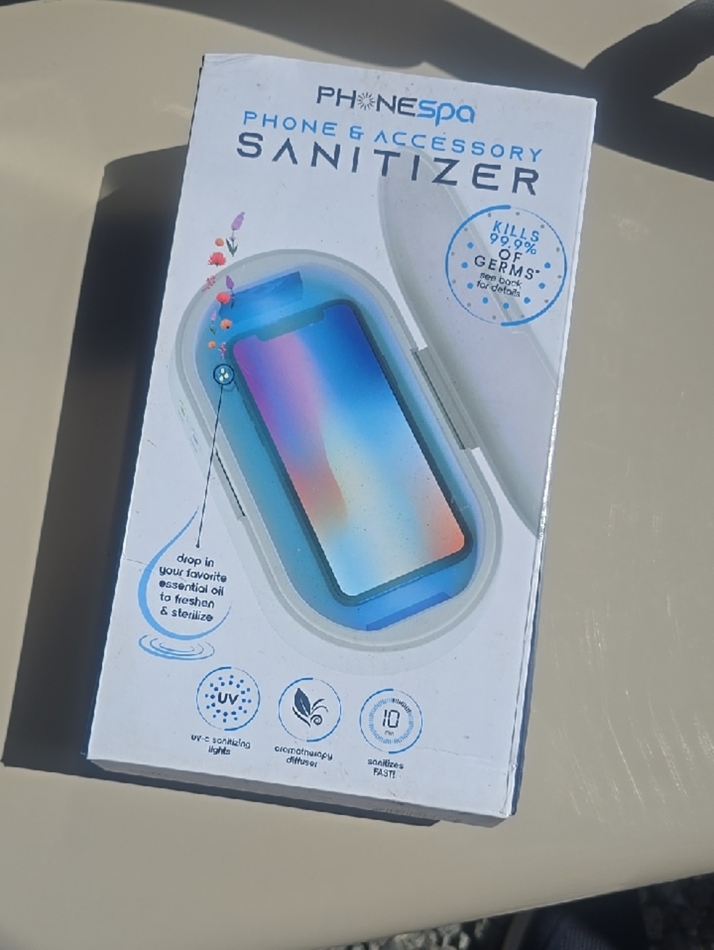Phone & Accessory Sanitizer with UV-C